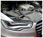 Audi A6 C7 3.0 TFSI 2012 г.в замена теплообменника, маслянного, воздушного, салонного фильтров, масел, тормозных колодок и т.д.